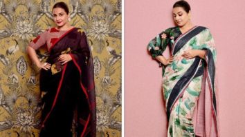 Vidya Balan keeps it traditional in stunning sarees for Sherni promotions