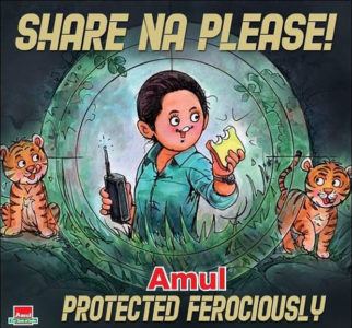 Vidya Balan’s Sherni gets a shoutout from Amul; actress reacts