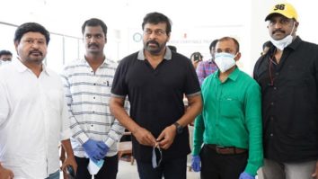 Chiranjeevi’s mega vaccination drive For Telugu film workers