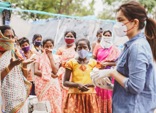 Raashii Khanna's initiative 'Be The Miracle' aims at providing food to those worst affected by the pandemic