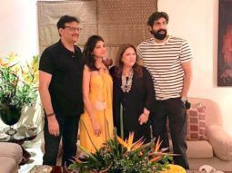 Rana Daggubati poses with his in-laws as he and Miheeka Bajaj spend time with family; see pic