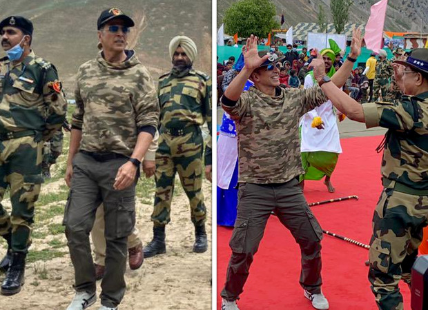 Akshay Kumar visits Tulail LoC in Jammu and Kashmir along with BSF