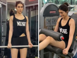 Kriti Sanon shares a glimpse of her ‘Leg Day’ with a hilarious twist!