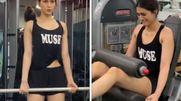 Kriti Sanon shares a glimpse of her ‘Leg Day’ with a hilarious twist!