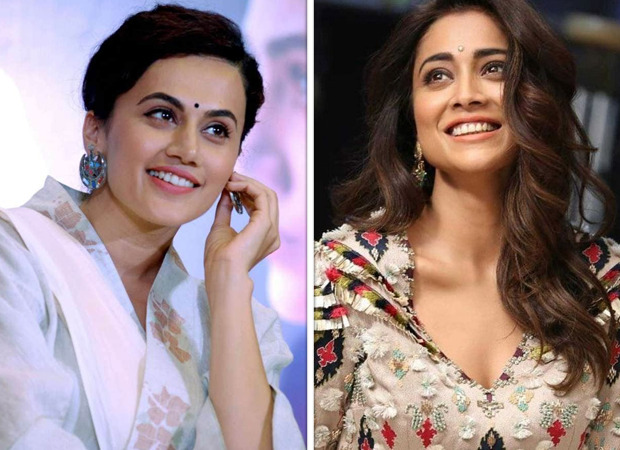 Taapsee Pannu and Shriya Saran catch up in Russia