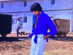 Amitabh Bachchan shares the story behind his knotted shirt in Deewar