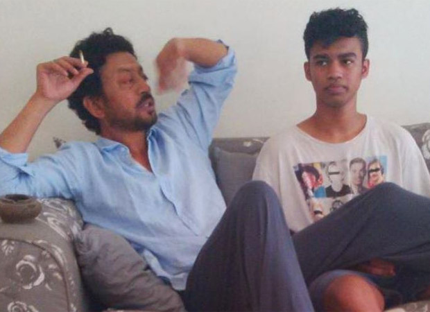 Babil Khan responds to a fan who asked if Irrfan Khan was holding a joint in a throwback picture