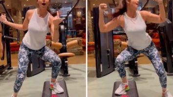 Shilpa Shetty gives a bhangra twist to her cardio workout; gives tips for burning more calories in less time