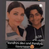 Master Raaghavan Posts Pictures with Aishwarya Rai From the sets of 'Ponniyin Selvan', accidentally reveals their character names on Instagram story