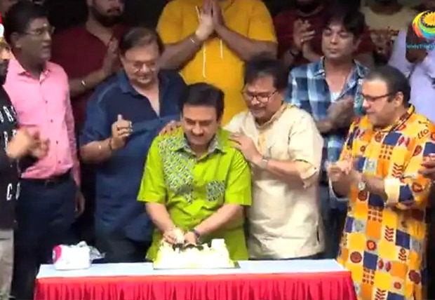 Taarak Mehta Ka Ooltah Chashmah completes 13 years, producer Asit Kumarr Modi and the whole team mark the occasion with a cake cutting ceremony Taarak Mehta Ka Ooltah Chashmah completes 13 years, producer Asit Kumarr Modi and the whole team mark the occasion with a cake cutting ceremony