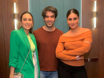 “Always special shooting with Bebo, something exciting coming soon”, teases Karisma Kapoor as she shoots with sister Kareena Kapoor Khan