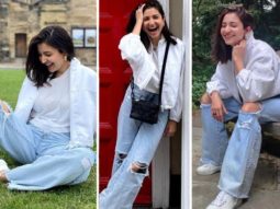 Anushka Sharma enjoys the English summer in glowing casual outfit and a Louis Vuitton bag worth Rs. 2.38 lakh