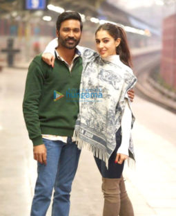 On the sets of the movie Atrangi Re