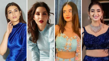 COLOUR OF THE WEEK – BLUE: Kriti Sanon, Nora Fatehi, Anushka Sen, Disha Parmar love the bright hues