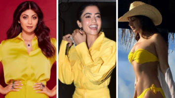 COLOUR OF THE WEEK: YELLOW – From chic dresses to bikini, Shilpa Shetty, Rashmika Mandanna, Kiara Advani shine bright