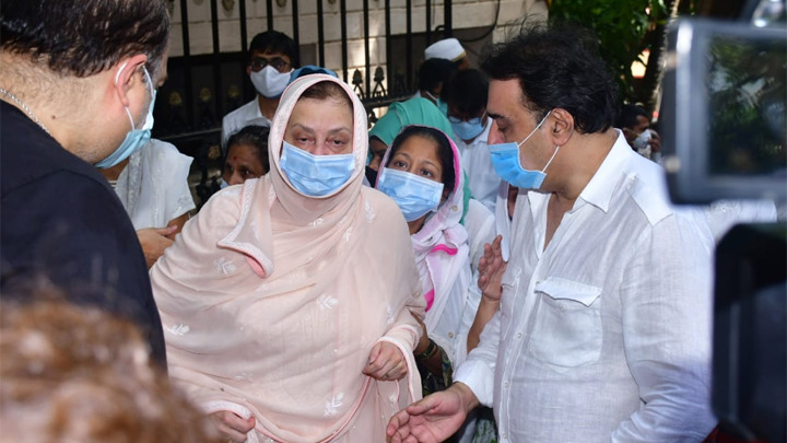 Dilip Kumar saab’s final journey from his residence to kabrishtan