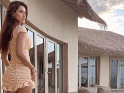 Disha Patani shares throwback pictures dressed in mini printed dress