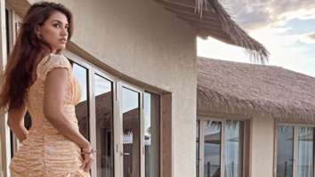 Disha Patani shares throwback pictures dressed in mini printed dress