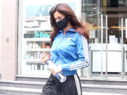Disha Patani spotted at Salon in Bandra