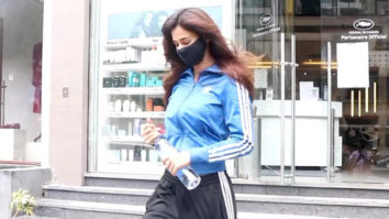 Disha Patani spotted at Salon in Bandra