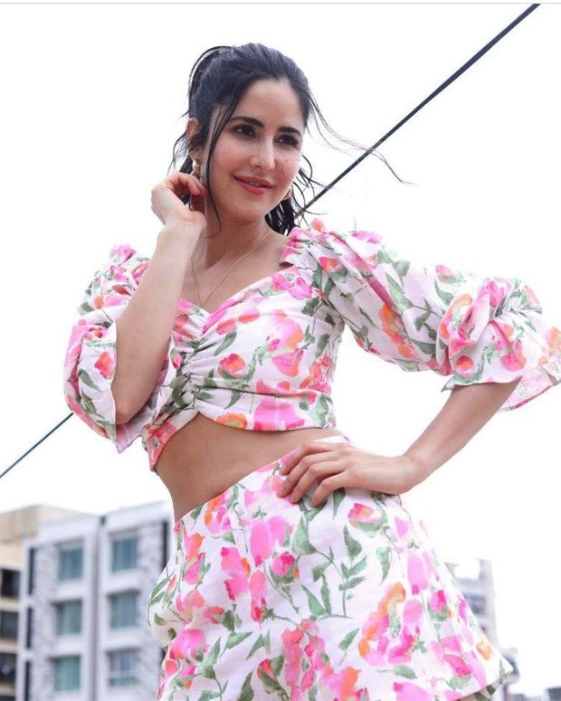 Following her birthday celebrations, Katrina Kaif enjoys monsoon season in printed floor co-ords