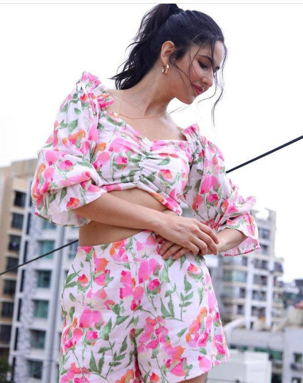 Following her birthday celebrations, Katrina Kaif enjoys monsoon season in printed floor co-ords
