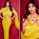From Hungama 2 promotions, Shilpa Shetty glows in yellow Alex Perry outfit worth Rs. 1.4 lakh