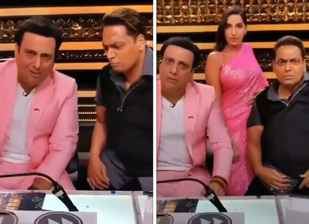 Govinda and Ganesh Acharya groove to ‘Khula Hai Mera Pinjra’ with Nora Fatehi on the sets of Dance Deewane 3 Govinda and Ganesh Acharya groove to ‘Khula Hai Mera Pinjra’ with Nora Fatehi on the sets of Dance Deewane 3