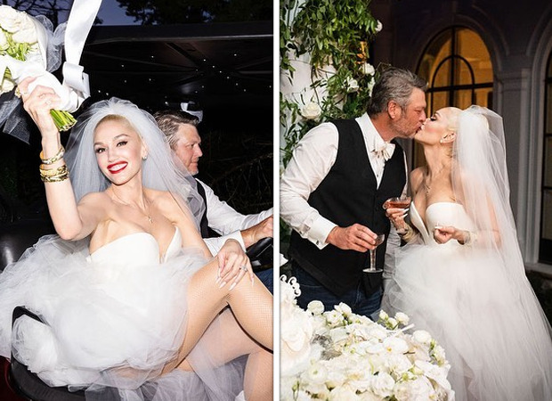 Gwen Stefani and Blake Shelton get hitched in private ceremony, check out their wedding pictures