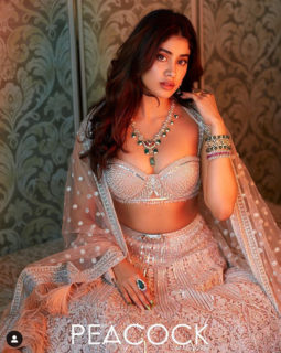 Janhvi Kapoor On The Covers Of The Peacock