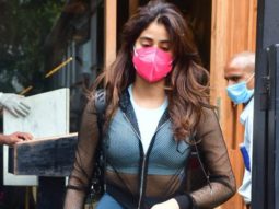Janhvi Kapoor spotted at Mizu restaurant in Bandra