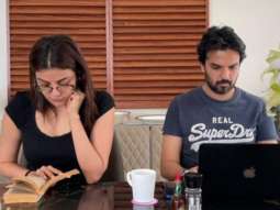 Kajal Aggarwal and Gautam Kitchlu give Work From Home goals with their latest quarantine life post