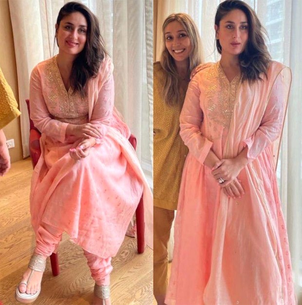 Kareena Kapoor Khan glows in a pink Indian wear worth Rs. 26,900 by Anita Dongre