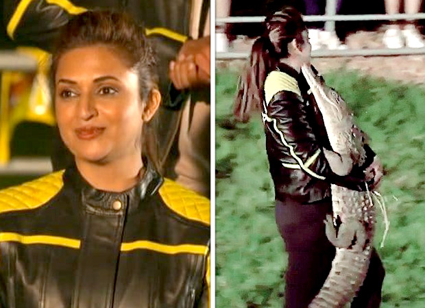 Khatron Ke Khiladi 11: Divyanka Tripathi leaves everyone and host Rohit Shetty stunned as she picks up a crocodile with her hands