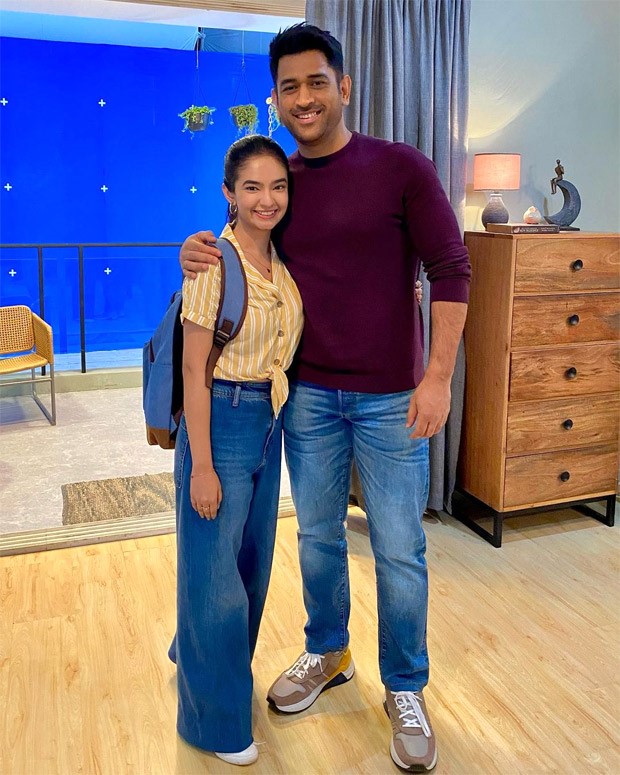 Khatron Ke Khiladi 11 star Anushka Sen wishes her 'chachu' M.S. Dhoni with an adorable birthday post