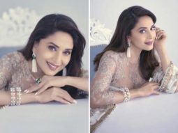Madhuri Dixit looks exquisite in chiffon chikankari lehenga by Tarun Tahiliani worth Rs. 5 lakh