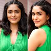 Mrunal Thakur dons dominant green colour for Toofan promotions, opts for pleated midi dress worth Rs. 35,020