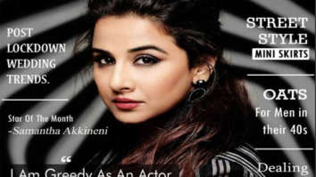 Vidya Balan on the cover of Perfect Woman, July 2021