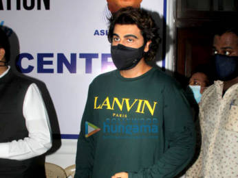 Photos: Aahana Kumra, Arjun Kapoor, Aditya Roy Kapur among others snapped at Bhamla Foundation's vaccination drive in Bandra