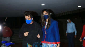 Photos: Anil Kapoor and Sonam Kapoor Ahuja snapped at the airport