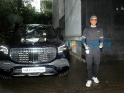 Photos: Ayushmann Khurrana spotted at the clinic with his new car