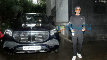 Photos: Ayushmann Khurrana spotted at the clinic with his new car