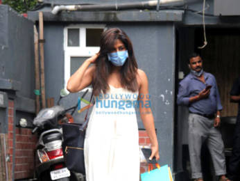 Photos: Chitrangda Singh spotted outside a salon in Bandra