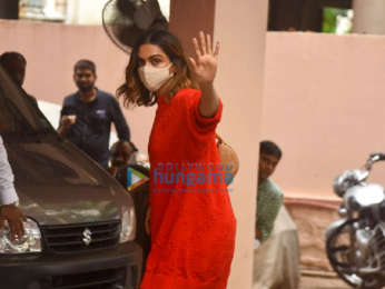 Photos: Deepika Padukone and Kartik Aaryan snapped at Sanjay Leela Bhansali's office in Juhu