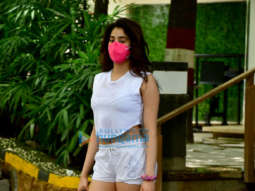 Photos: Janhvi Kapoor spotted at the gym
