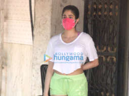 Photos: Janhvi Kapoor spotted at the gym