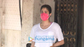 Photos: Janhvi Kapoor spotted at the gym