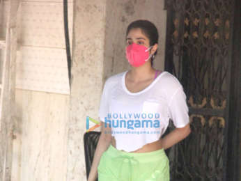 Photos: Janhvi Kapoor spotted at the gym