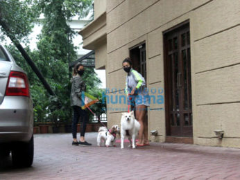 Photos: Malaika Arora and Sophie Choudry spotted in Khar