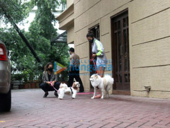 Photos: Malaika Arora and Sophie Choudry spotted in Khar
